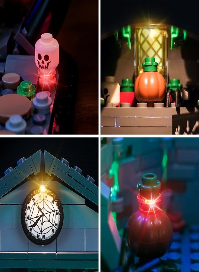 BrickBling LED Light Compatible with Lego Tim Burton's The Nightmare Before Christmas, Creative Lighting Kit Compatible with Lego 21351(No Model) (Classic Version Light) - Image 3